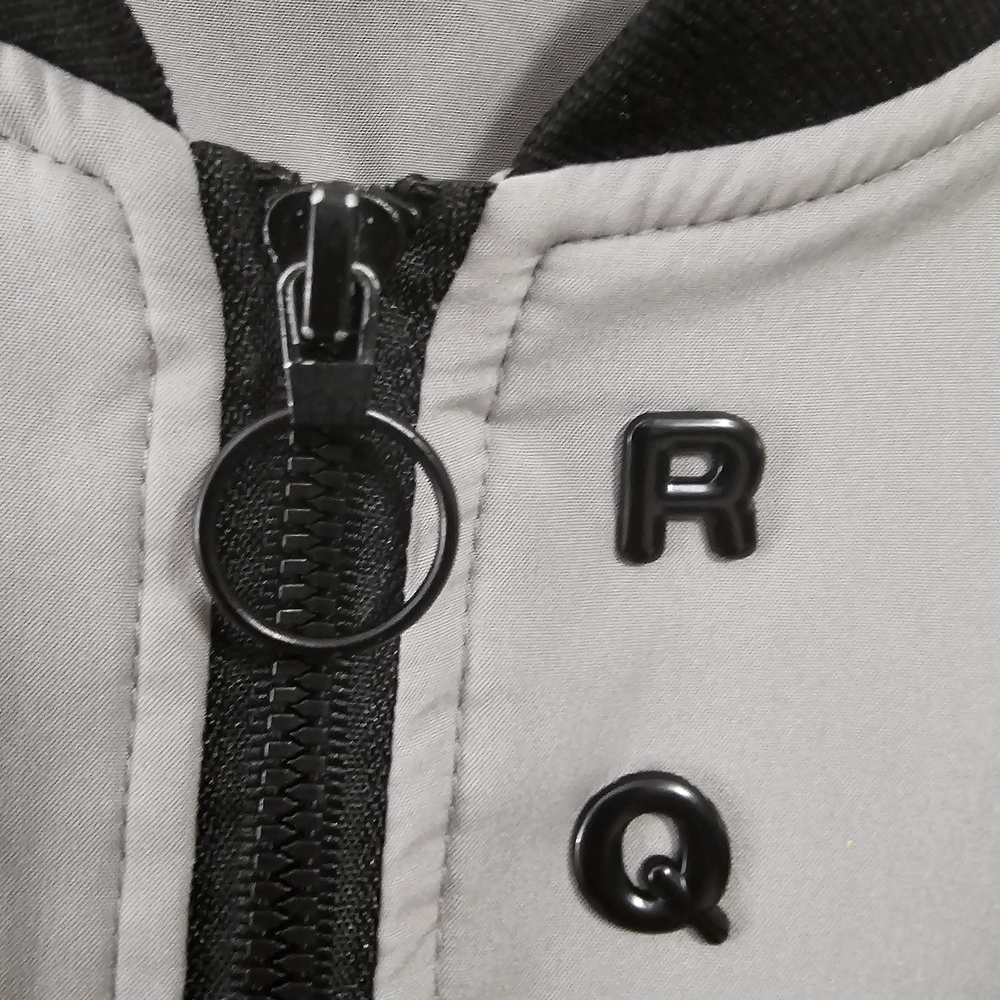 Gray Bomber Jacket - image 5